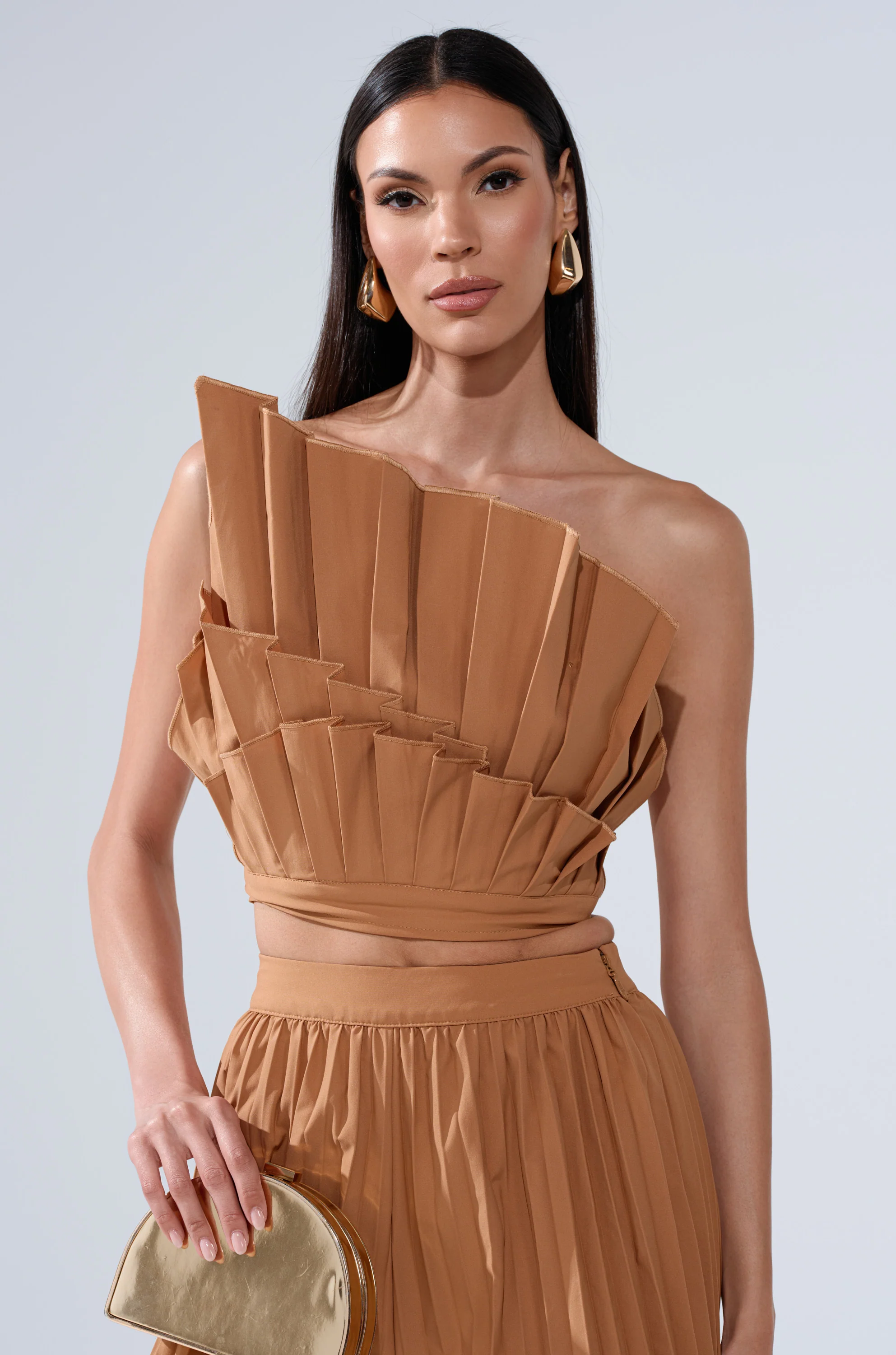 STAR OF THE NIGHT PLEATED BLOUSE - Image 2