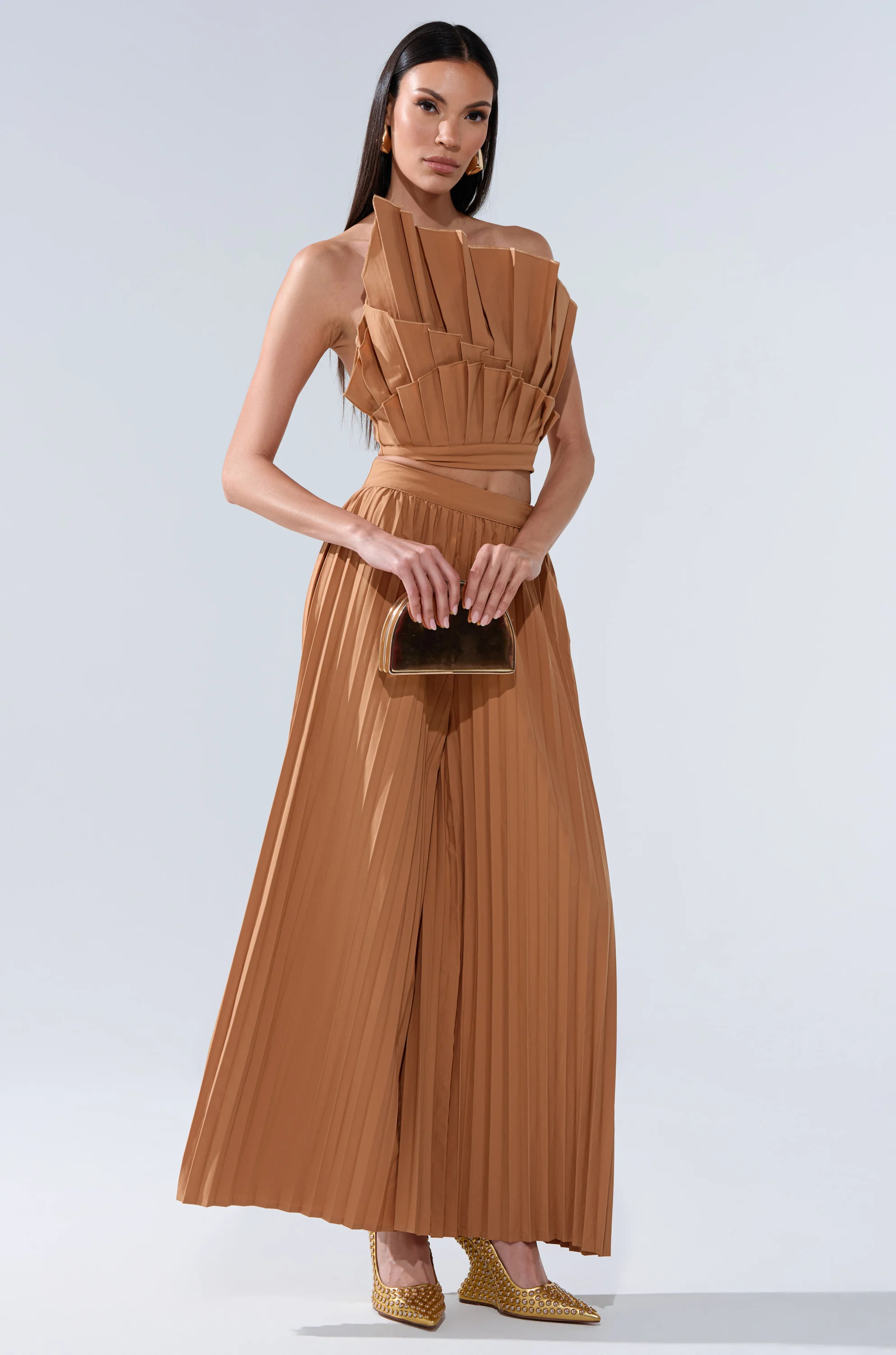 STAR OF THE NIGHT PLEATED BLOUSE - Image 9