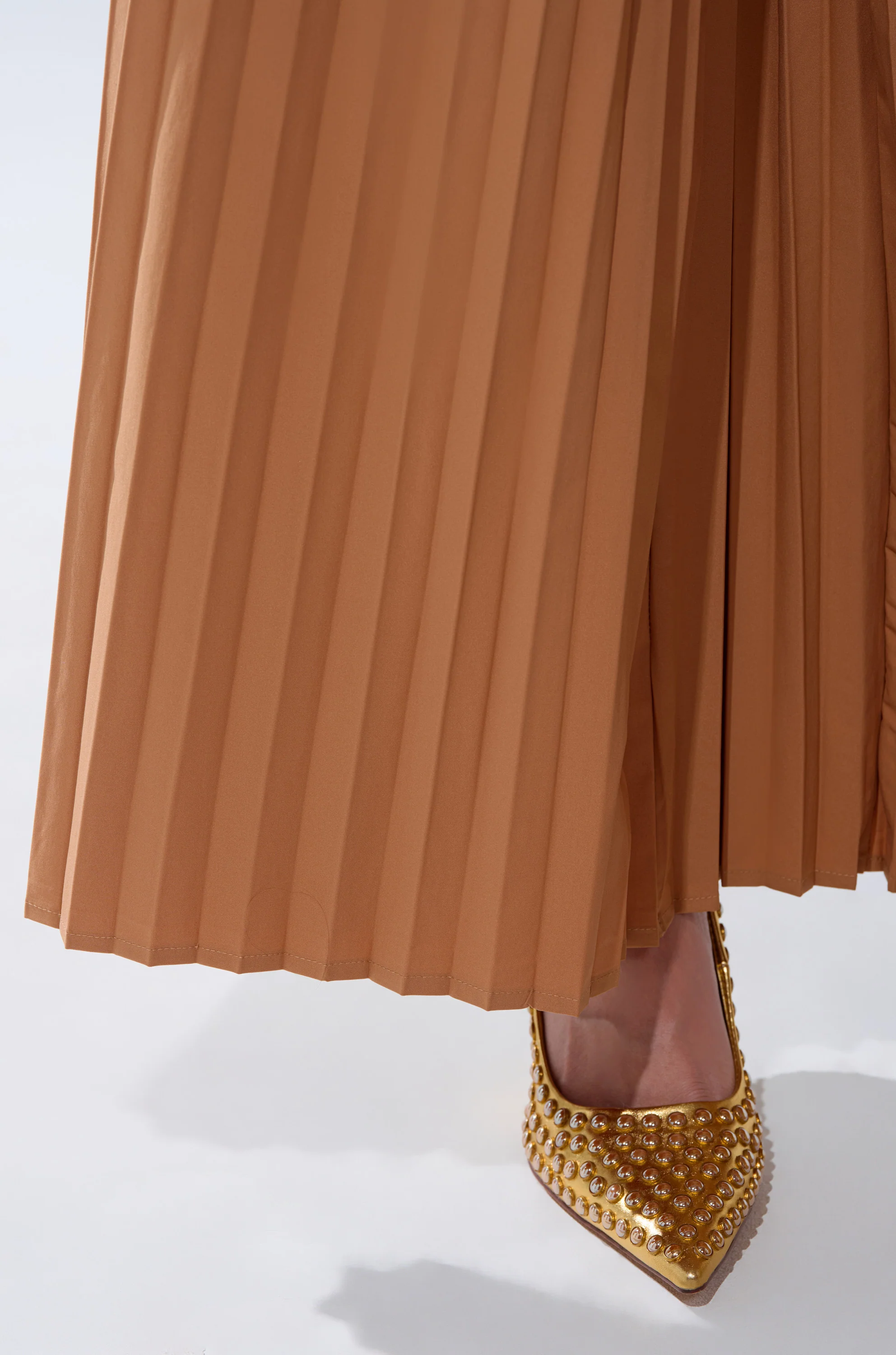 STAR OF THE NIGHT PLEATED PALAZZO PANT - Image 7