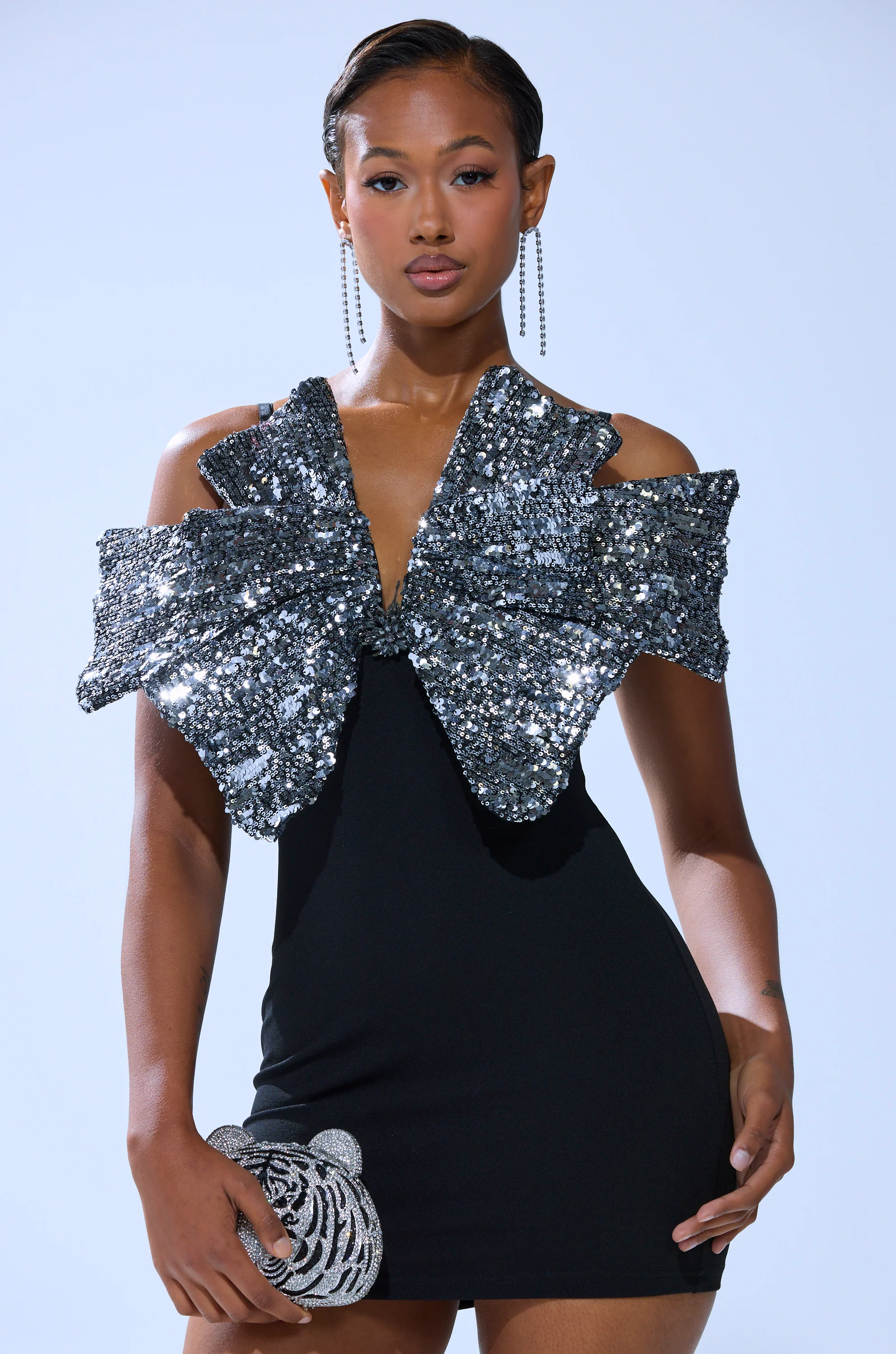 STAR OF THE SHOW MINI DRESS - Image 3
