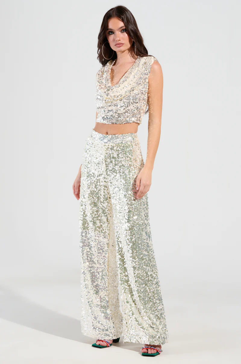 STAR OF THE SHOW SEQUIN TROUSER