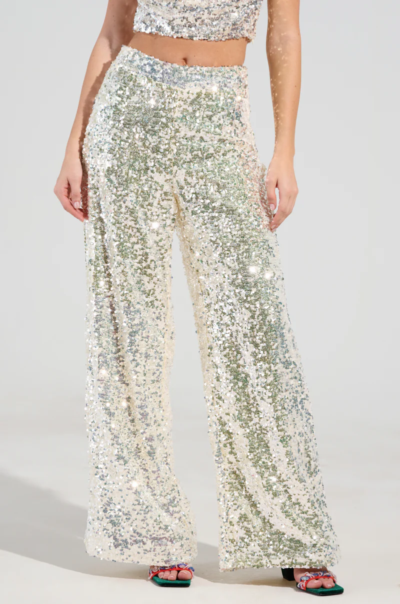 STAR OF THE SHOW SEQUIN TROUSER - Image 2