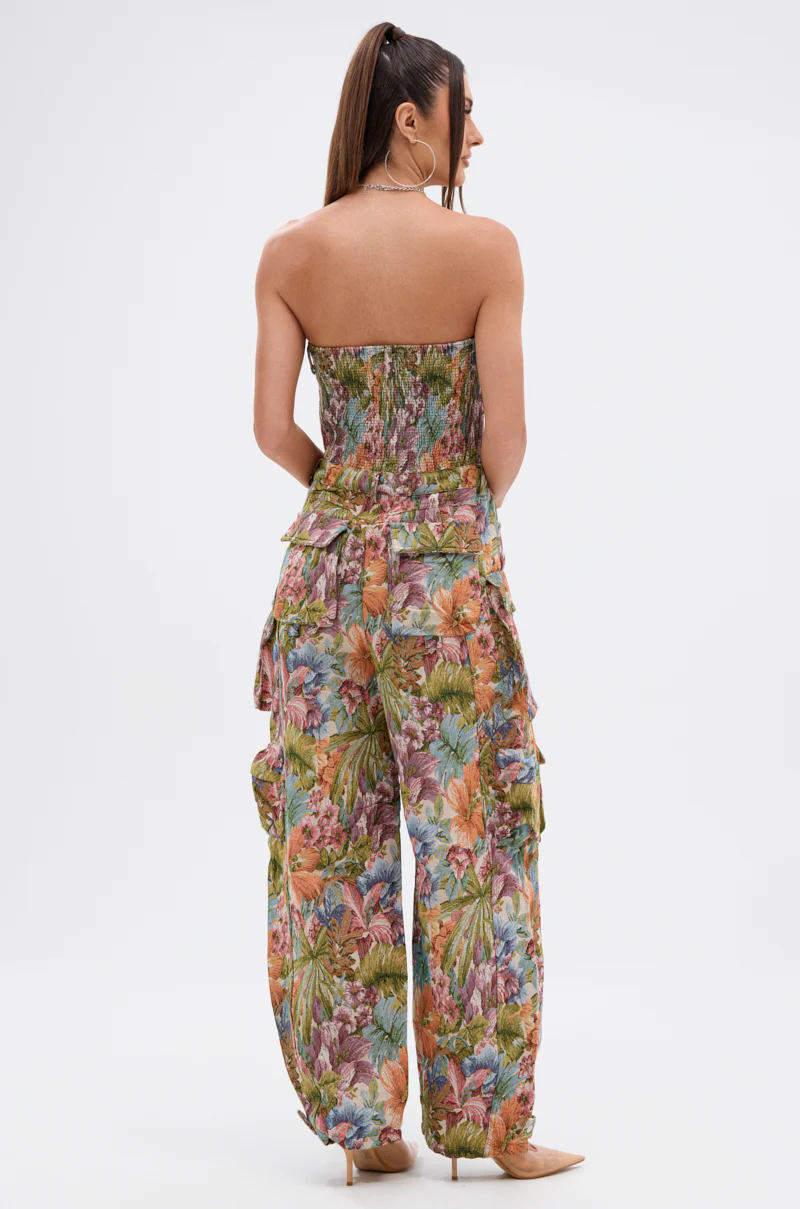 STAR OF THE SHOW TAPESTRY JUMPSUIT - Image 5