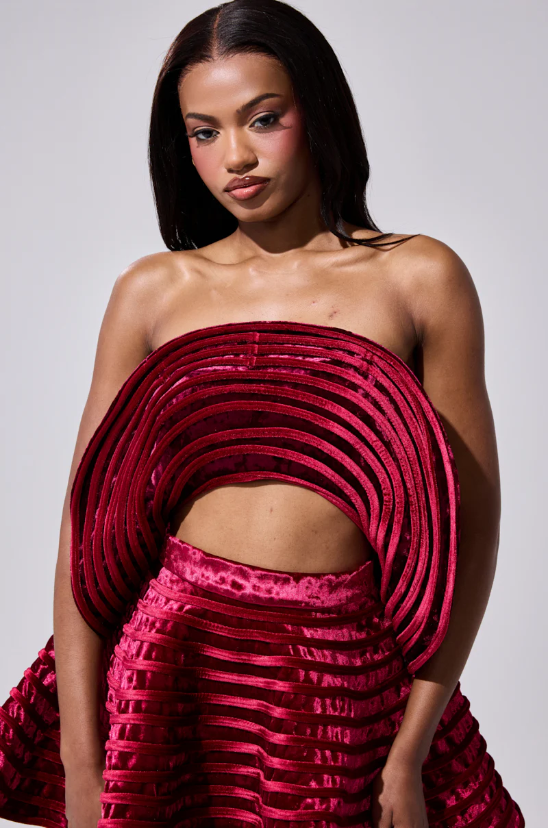 STAR OF THE SHOW VELVET BLOUSE - Image 2