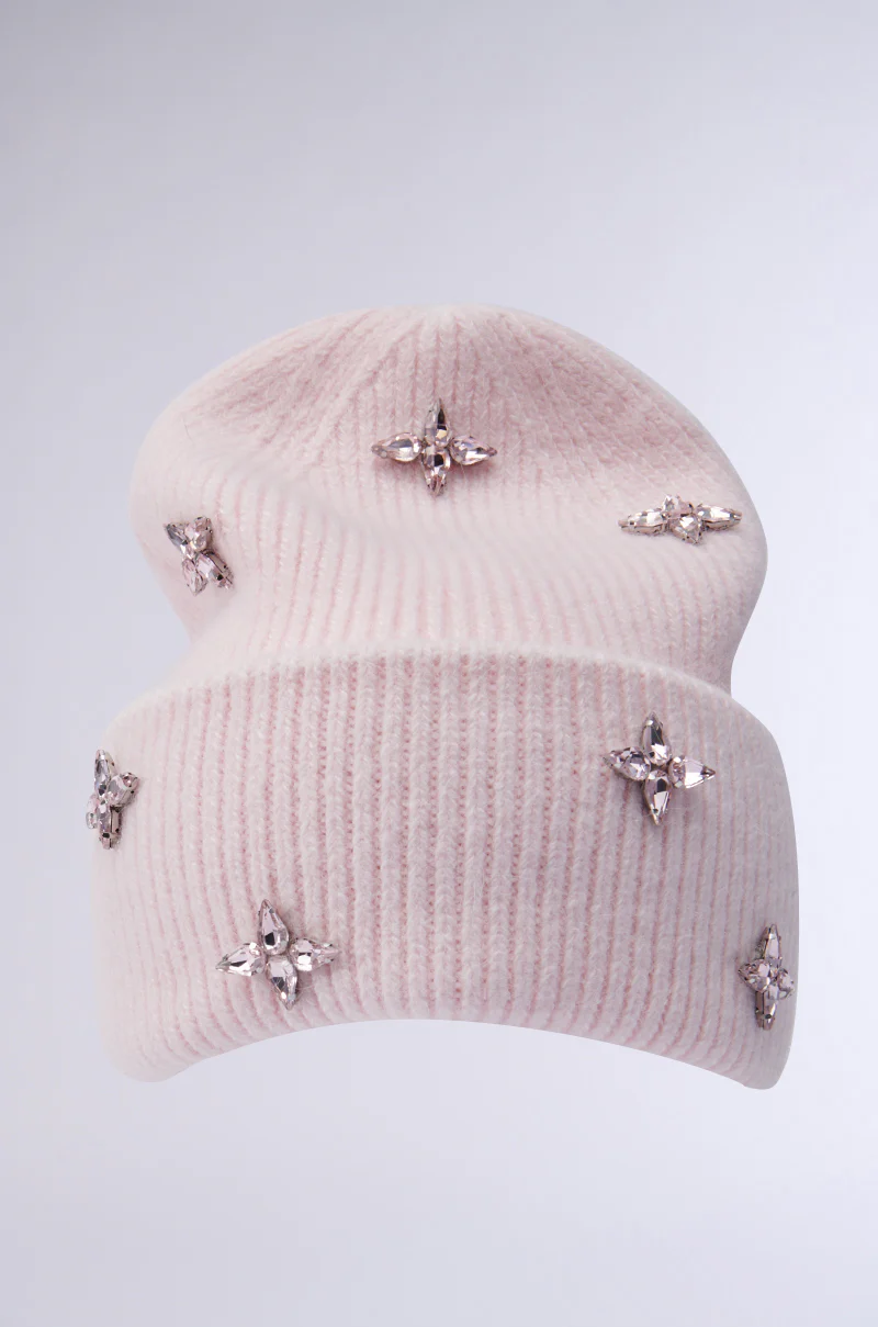 STAR POWER RHINESTONE BEANIE - Image 3