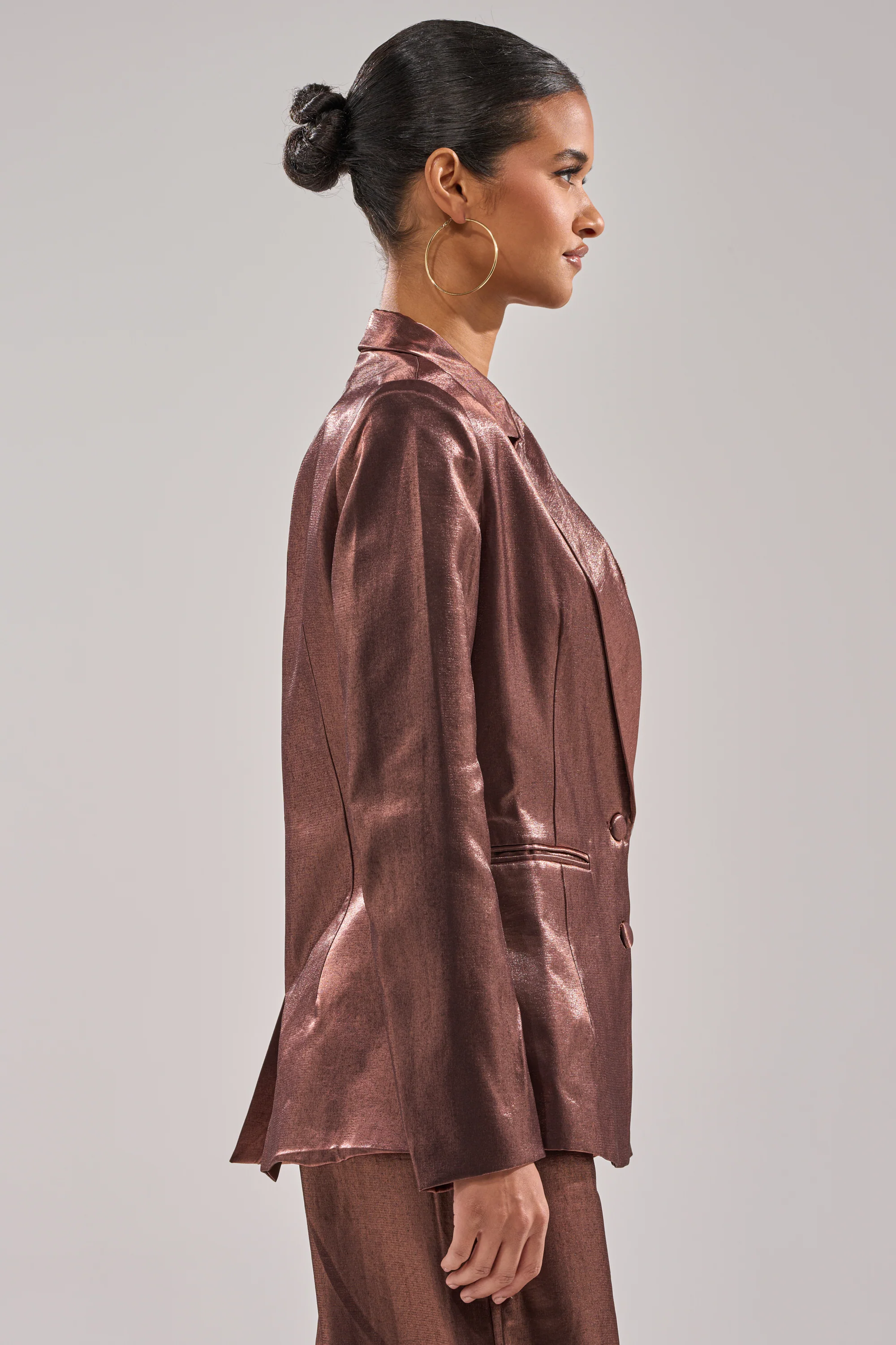 STAY CLOSE IRIDESCENT BLAZER - Image 3