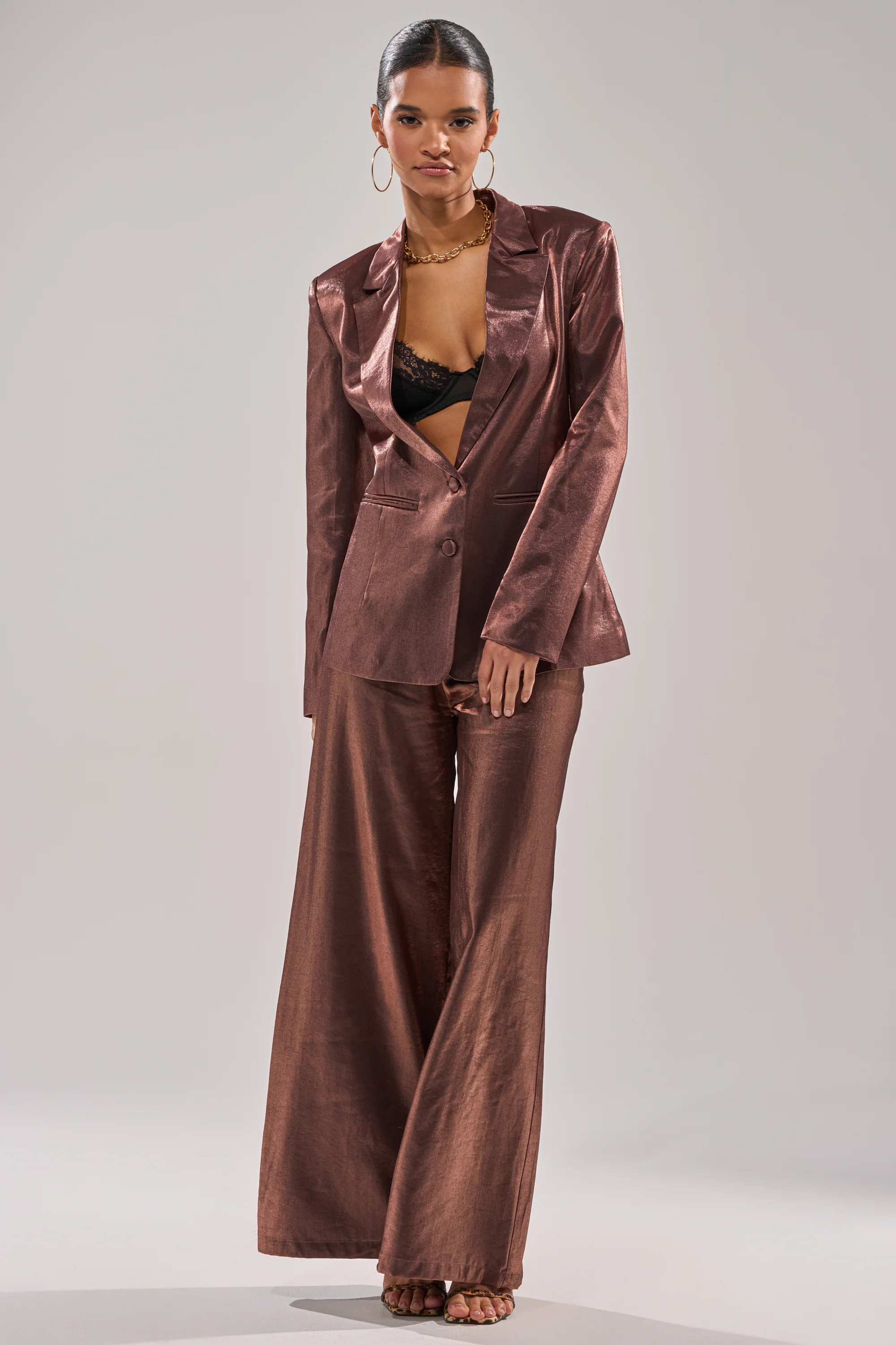 STAY CLOSE IRIDESCENT BLAZER - Image 6