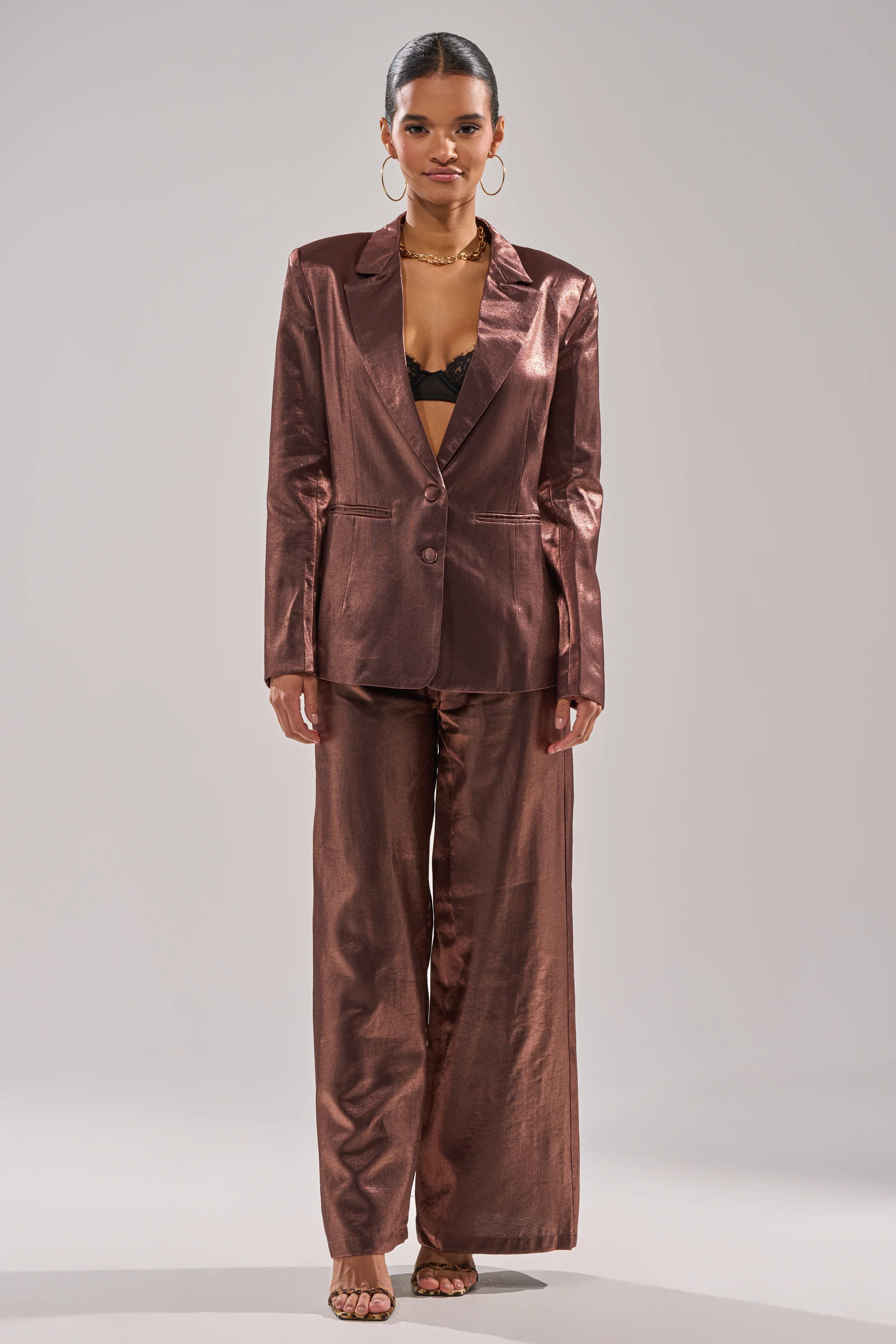 STAY CLOSE IRIDESCENT BLAZER - Image 7