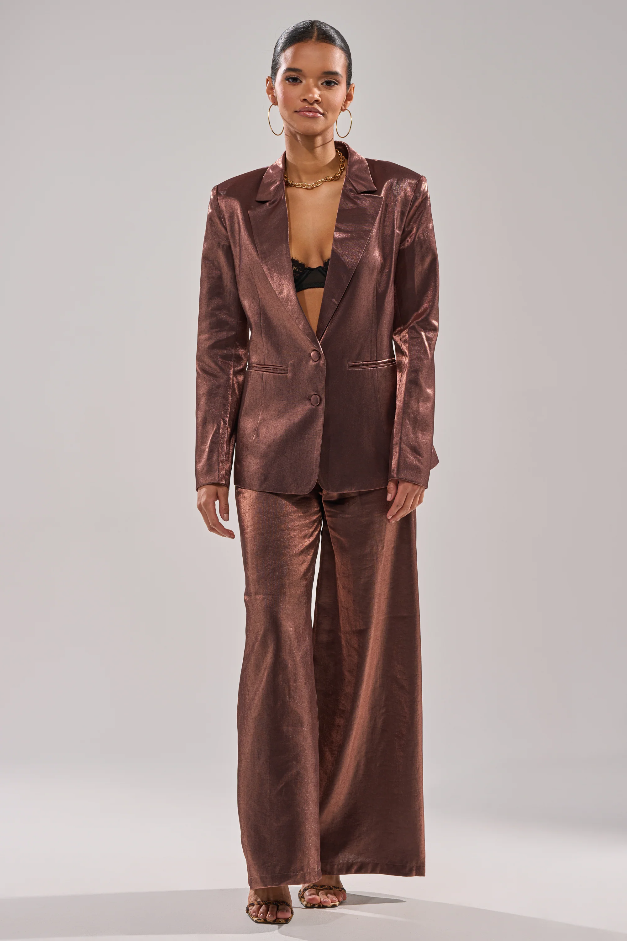 STAY CLOSE IRIDESCENT BLAZER - Image 8