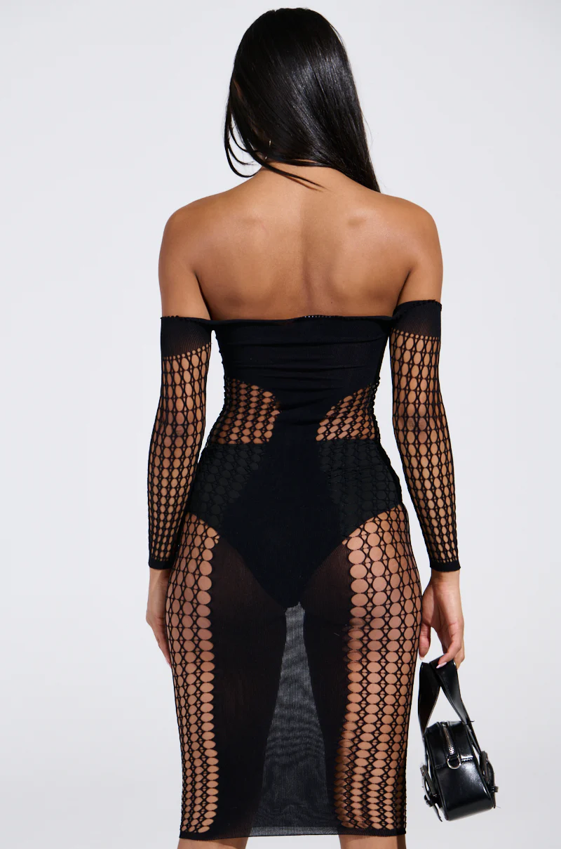 STAY IN YOUR LANE SEAMLESS MIDI DRESS - Image 6