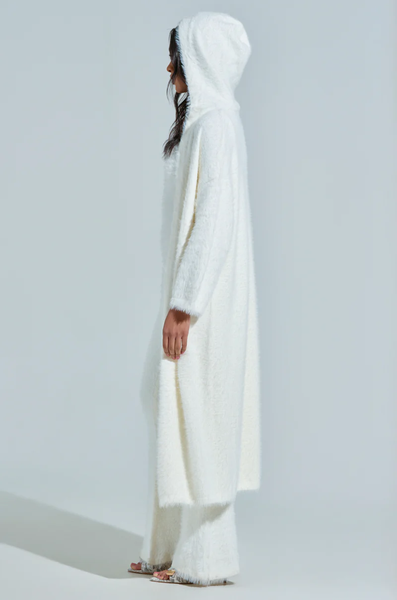 STAYING IN FUZZY KNIT CARDIGAN - Image 5