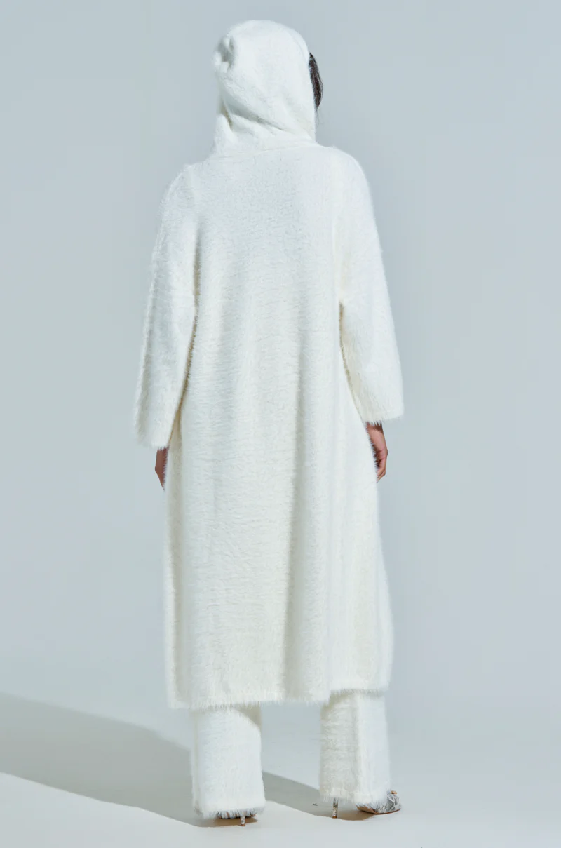 STAYING IN FUZZY KNIT CARDIGAN - Image 6