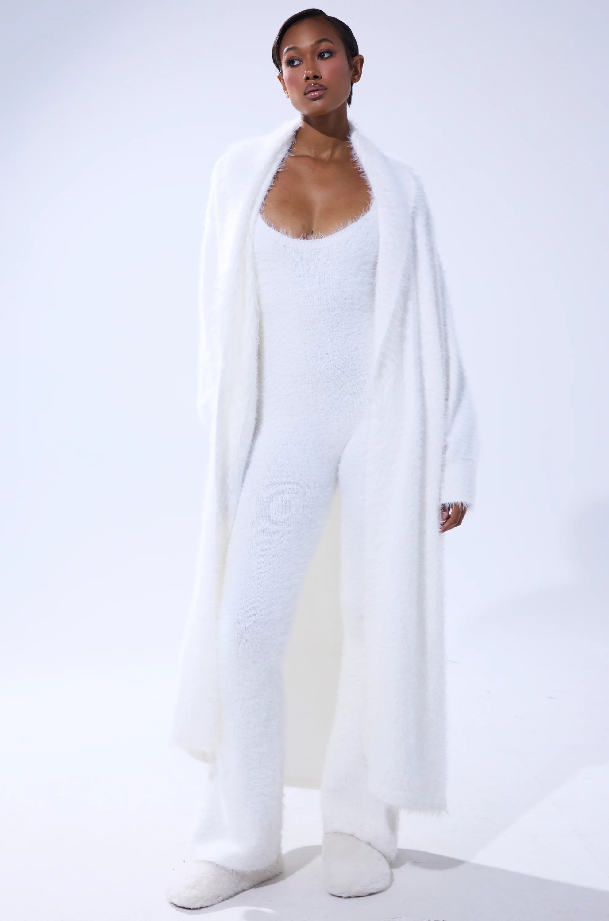 STAYING IN FUZZY KNIT JUMPSUIT - Image 3