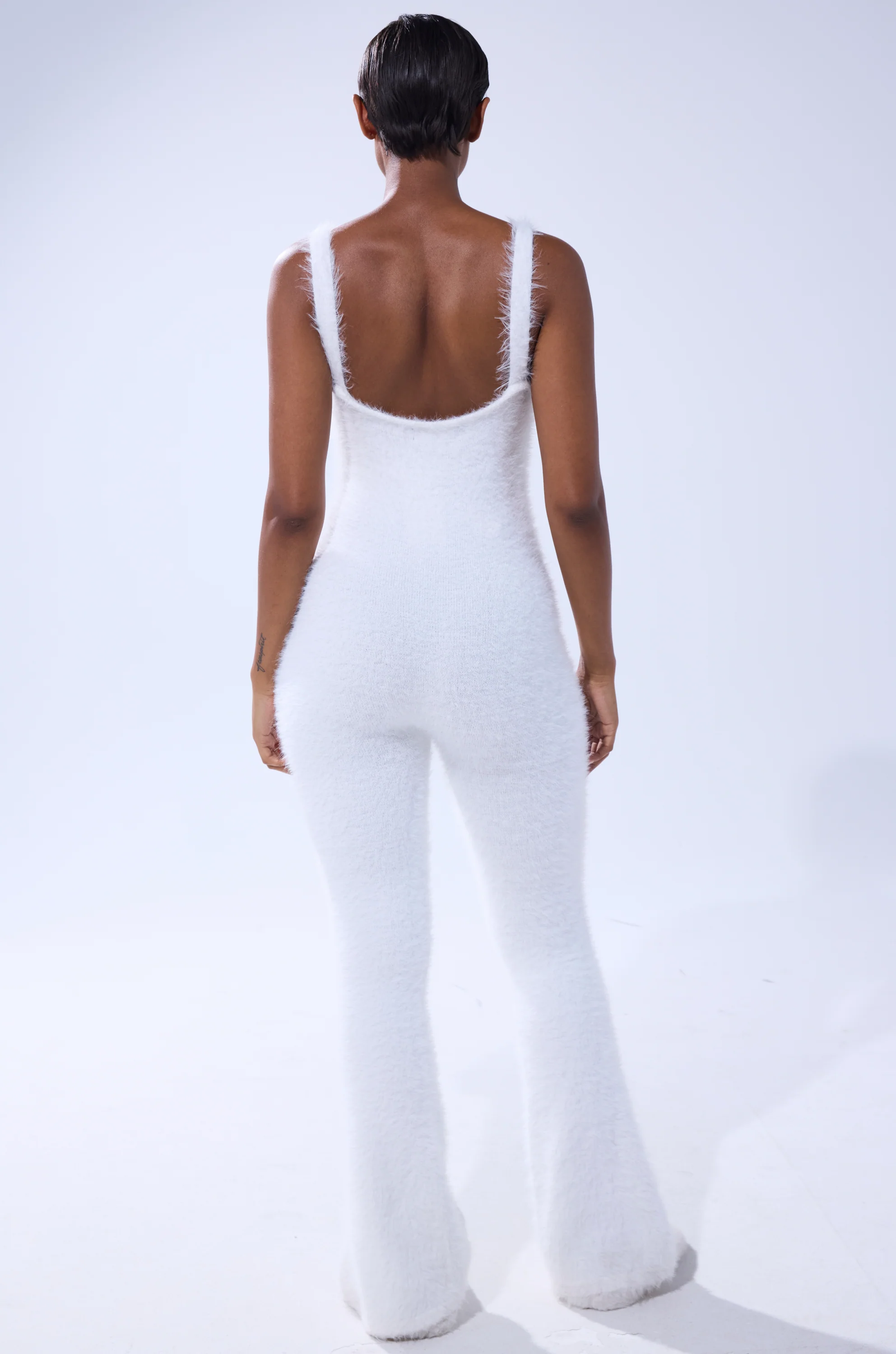 STAYING IN FUZZY KNIT JUMPSUIT - Image 5