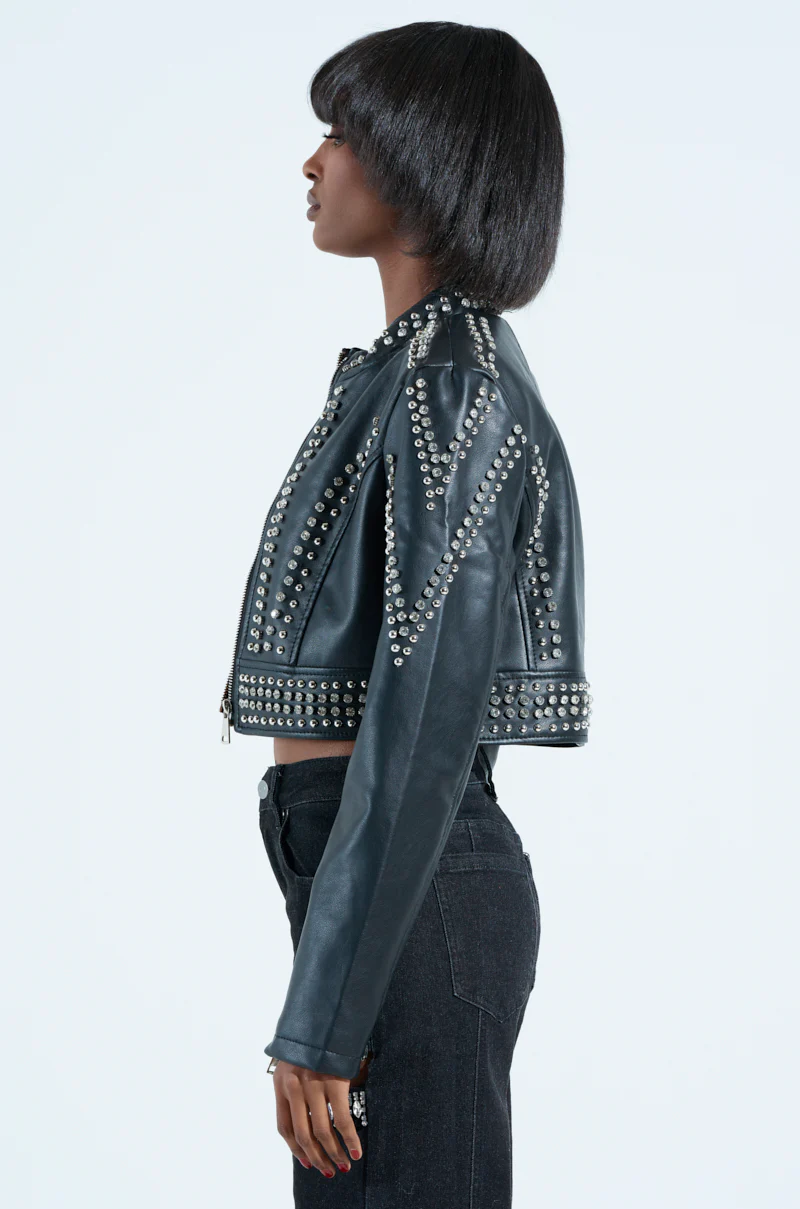 STEPPING OUT EMBELLISHED MOTO - Image 3