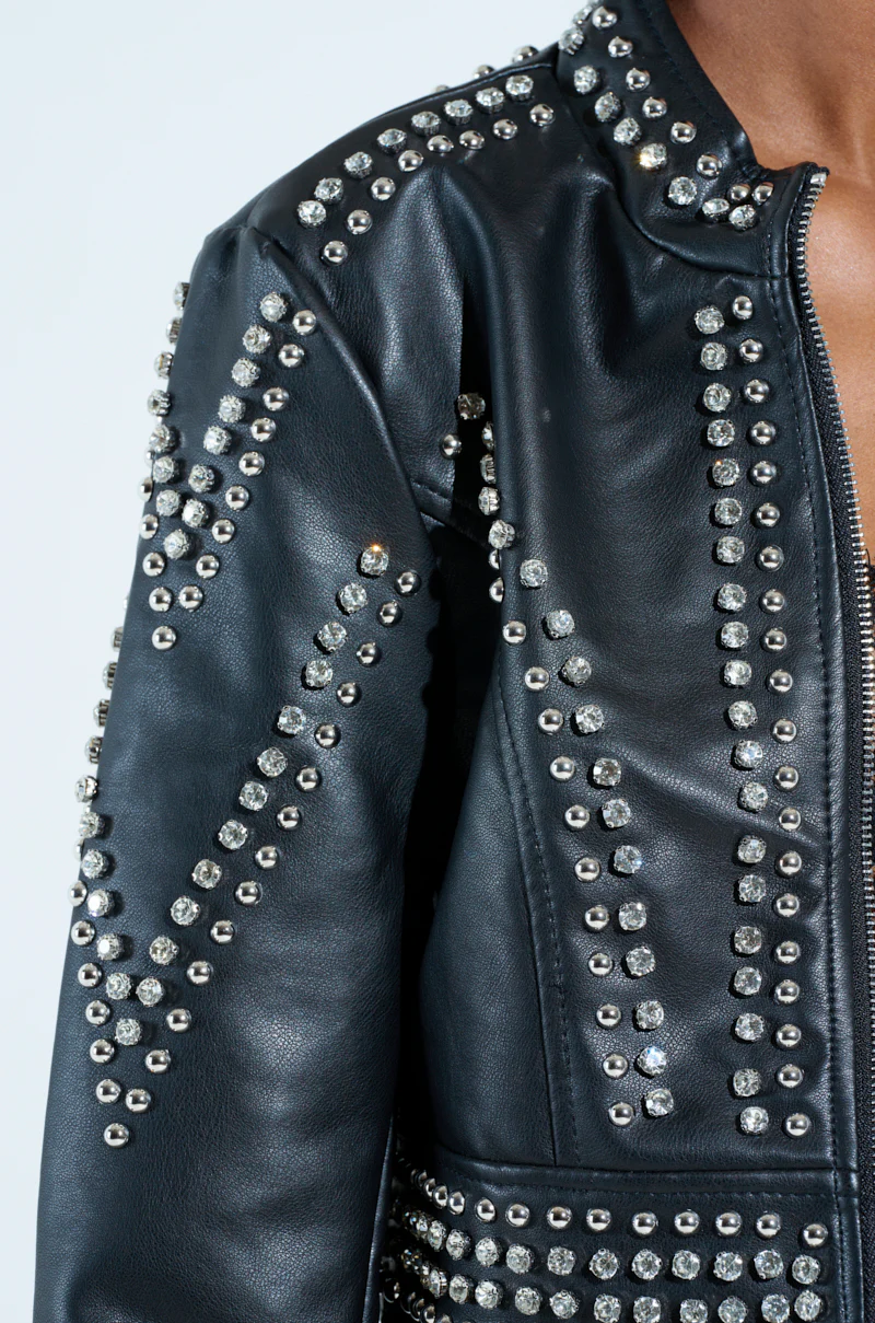 STEPPING OUT EMBELLISHED MOTO - Image 6