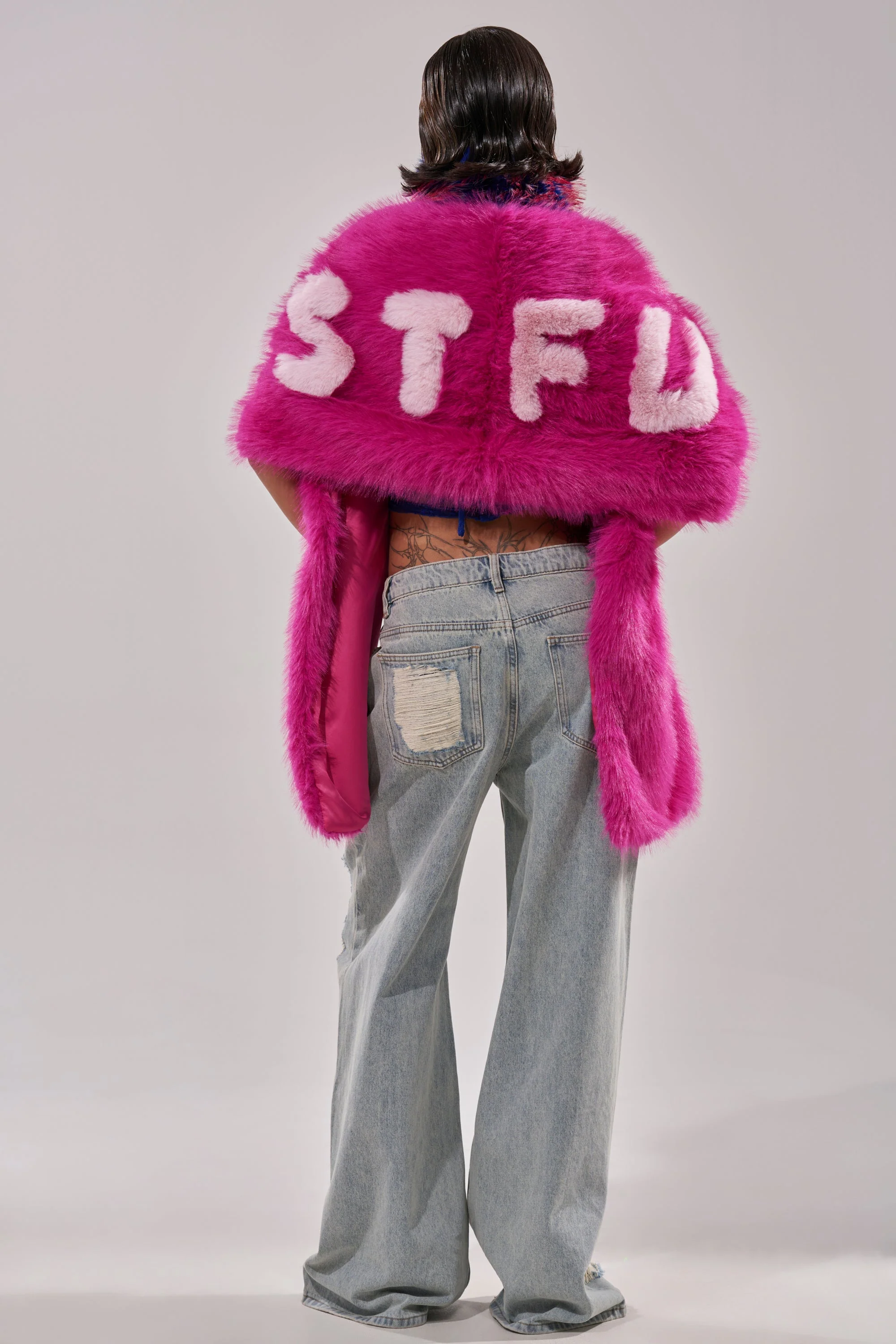 STFU FAUX FUR SCARF - Image 5