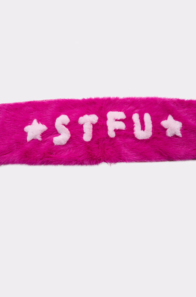 STFU FAUX FUR SCARF - Image 7