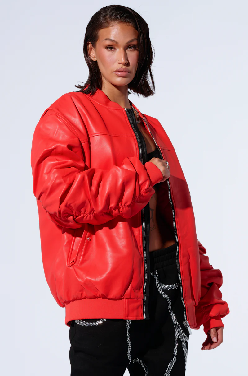 STORMY OVERSIZED BOMBER - Image 3