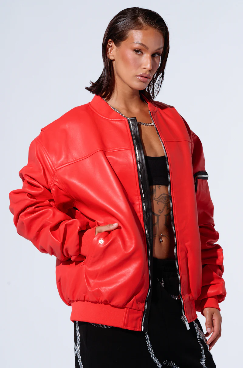 STORMY OVERSIZED BOMBER - Image 5