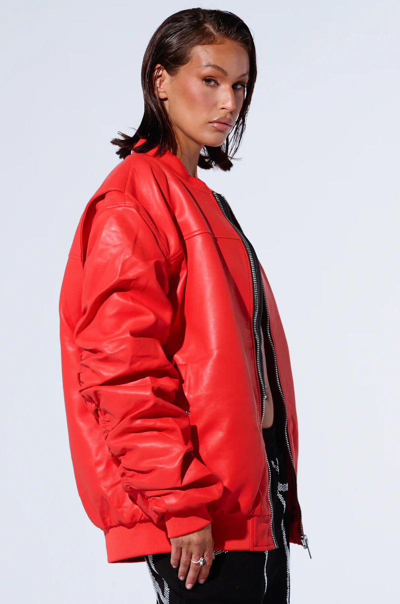 STORMY OVERSIZED BOMBER - Image 6