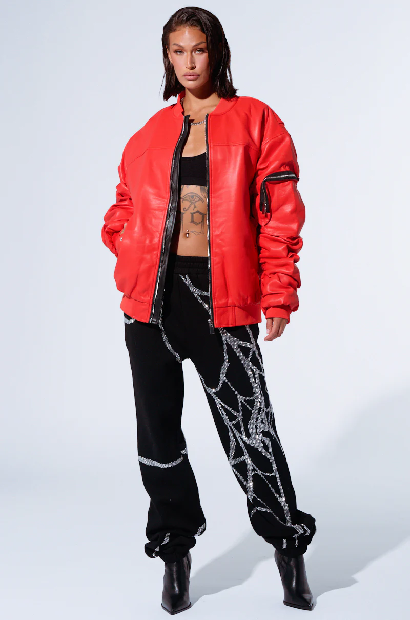STORMY OVERSIZED BOMBER - Image 8