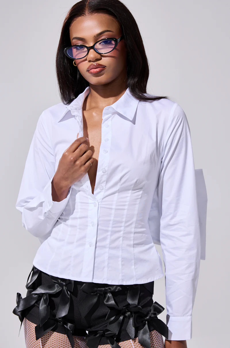 STRAIGHT TO THE POINT BUTTON DOWN - Image 2