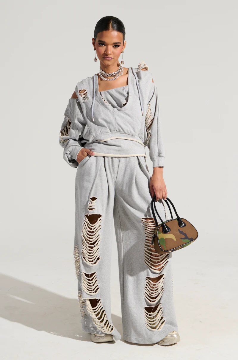 STRESS HIM OUT SWEATPANT IN GREY - Image 2