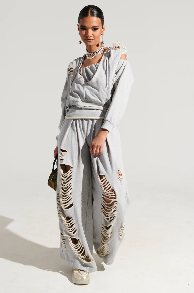 STRESS HIM OUT SWEATPANT IN GREY - Image 7