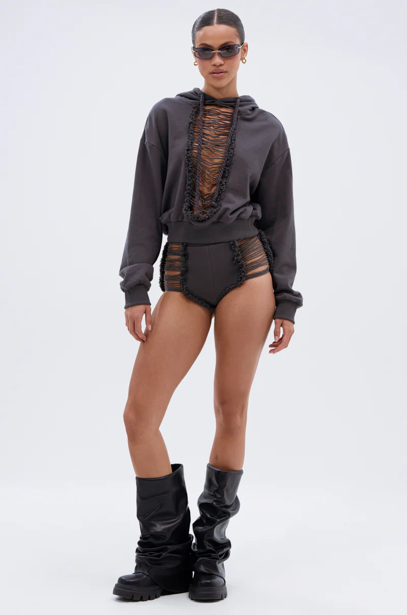 STRESSED AND DISTRESSED SWEATSHIRT - Image 6