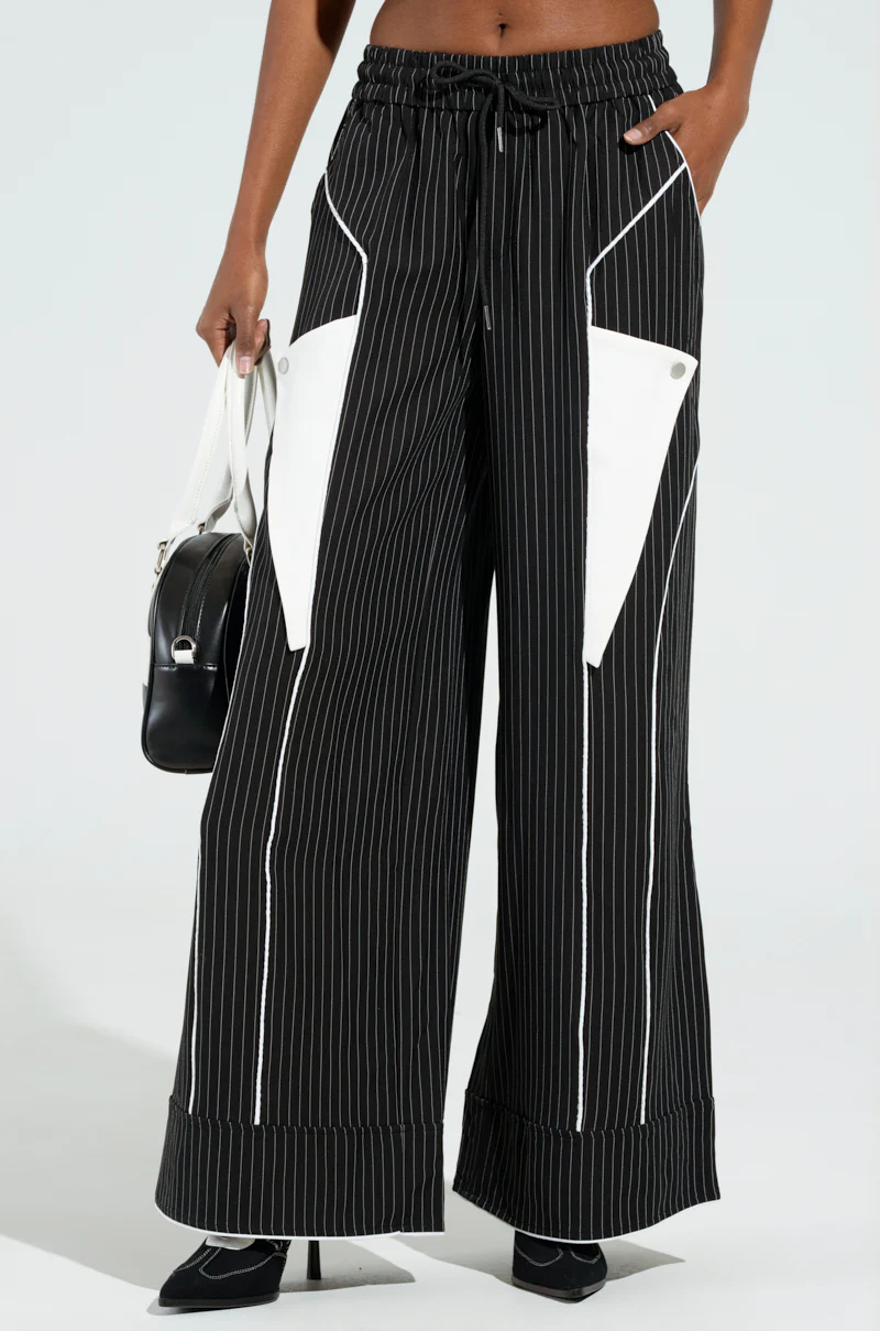 STRICTLY BUSINESS PINSTRIPE PANT - Image 2