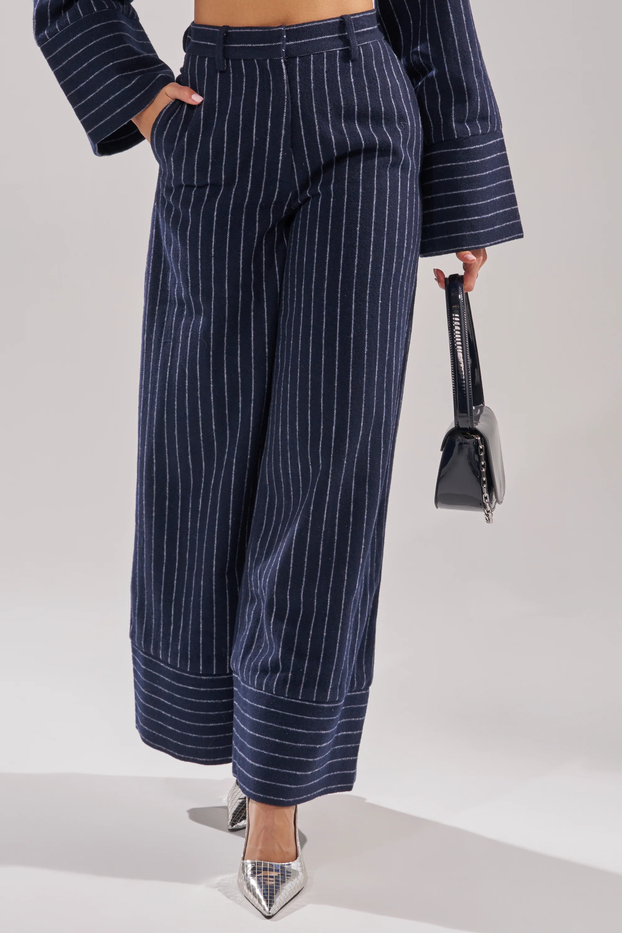 STRICTLY BUSINESS PINSTRIPE TROUSER - Image 3