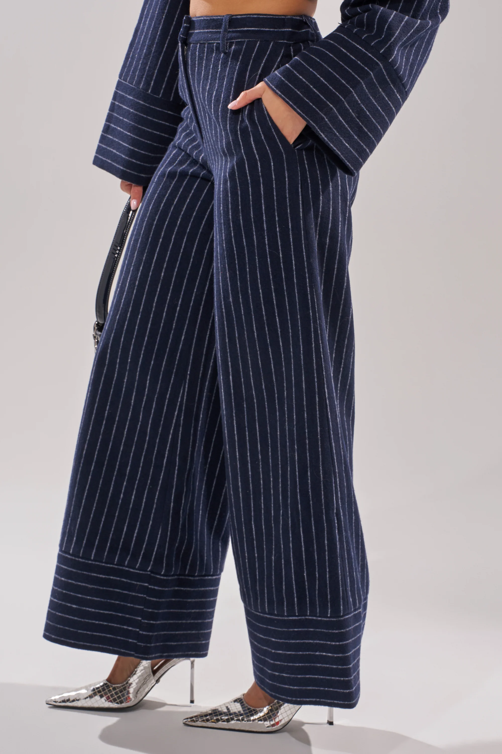 STRICTLY BUSINESS PINSTRIPE TROUSER - Image 4