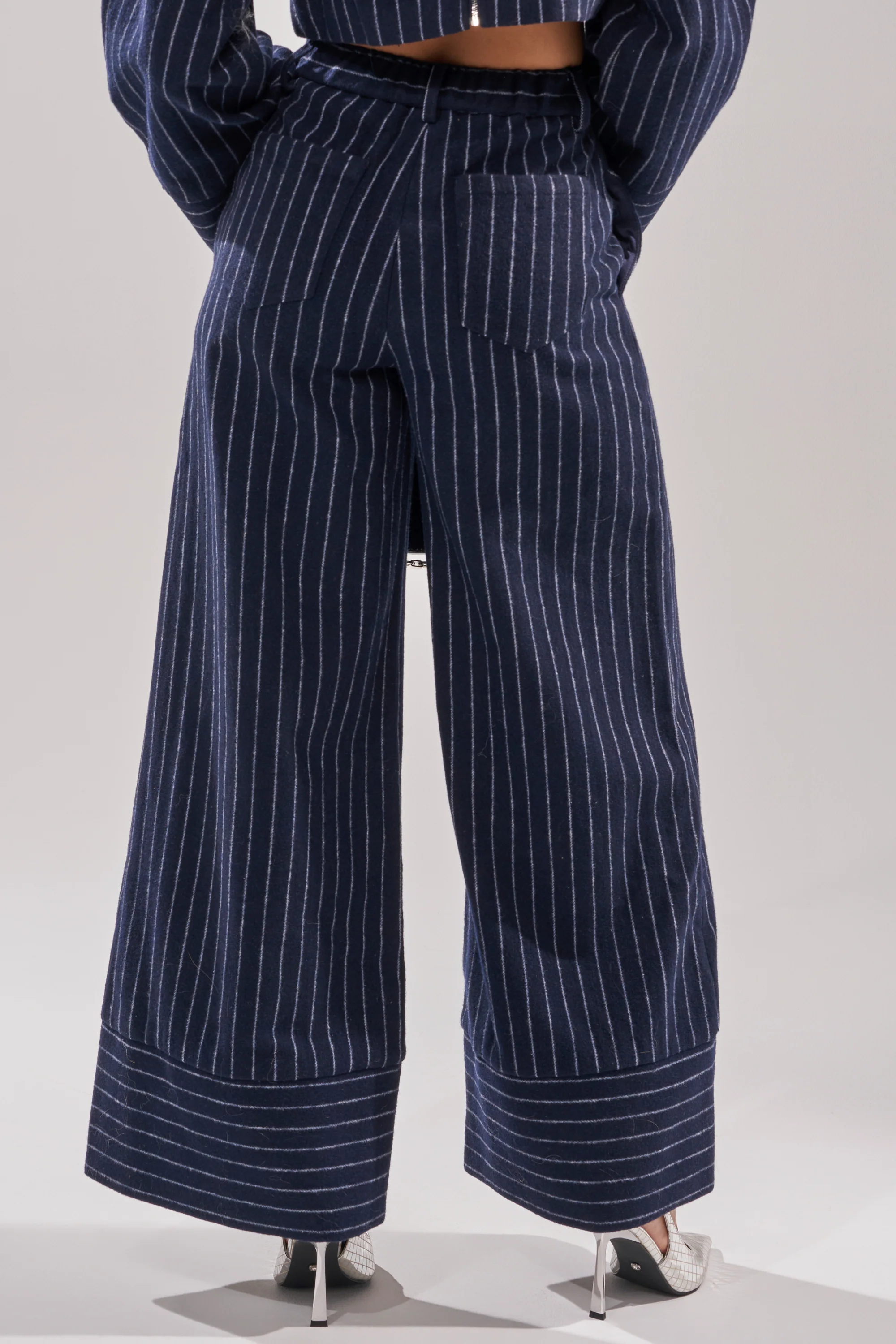 STRICTLY BUSINESS PINSTRIPE TROUSER - Image 5
