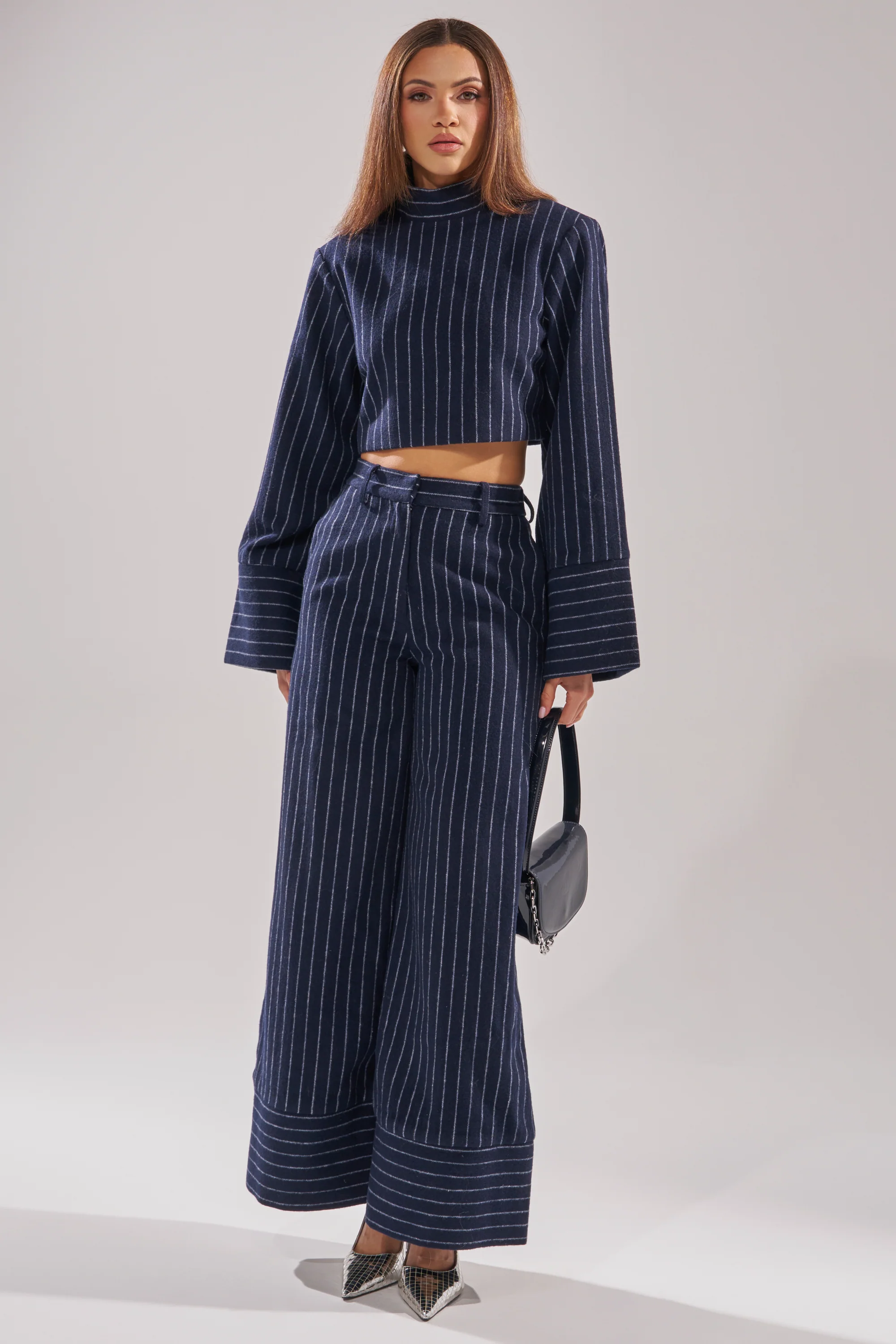 STRICTLY BUSINESS PINSTRIPE TROUSER - Image 7