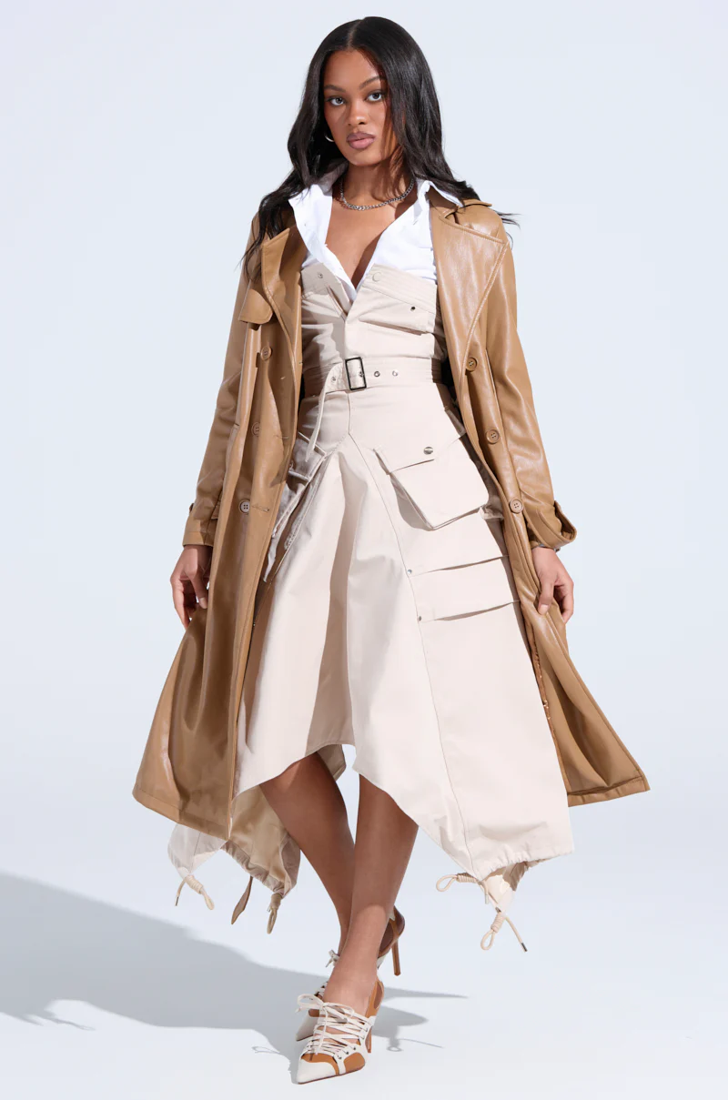 STROLLIN DOWN SOHO CARGO MIDI DRESS - Image 7