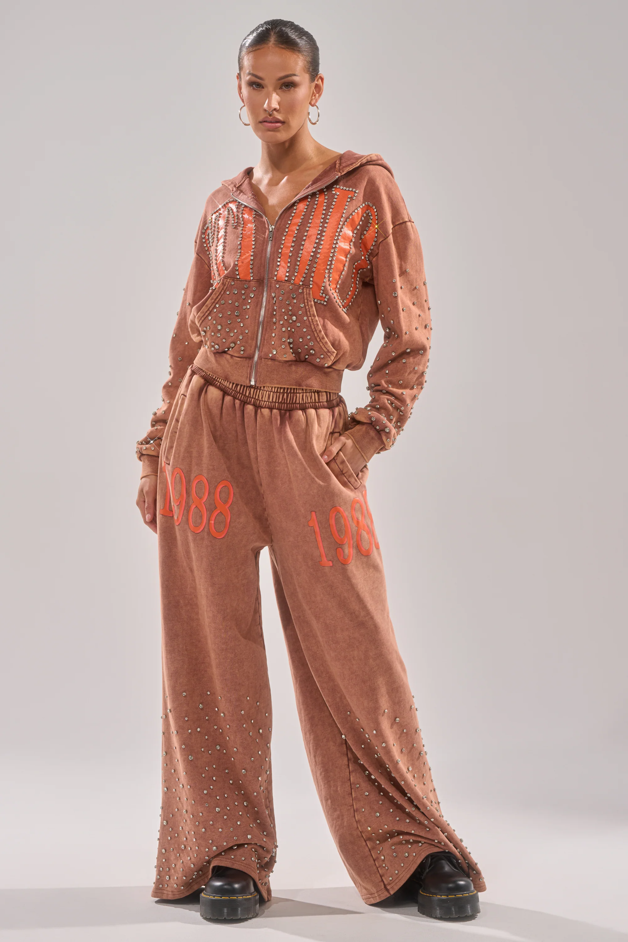 STUDIO LIVING ZIP UP SWEATSHIRT - Image 7