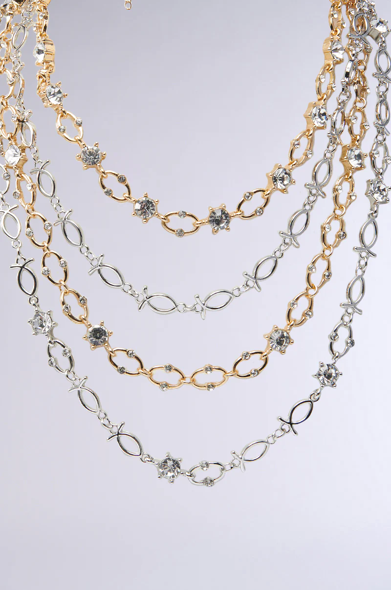 STUNNA LAYERED NECKLACE - Image 3