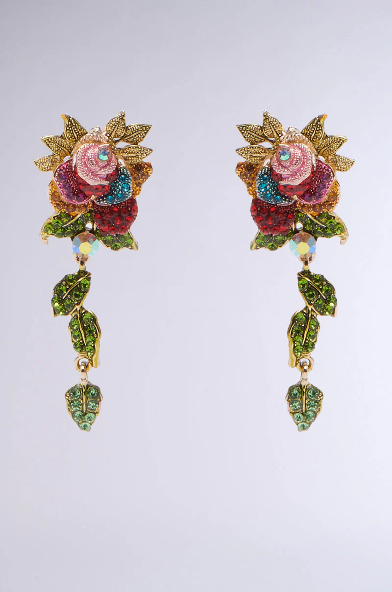 SUMMER GARDEN DANGLE EARRING