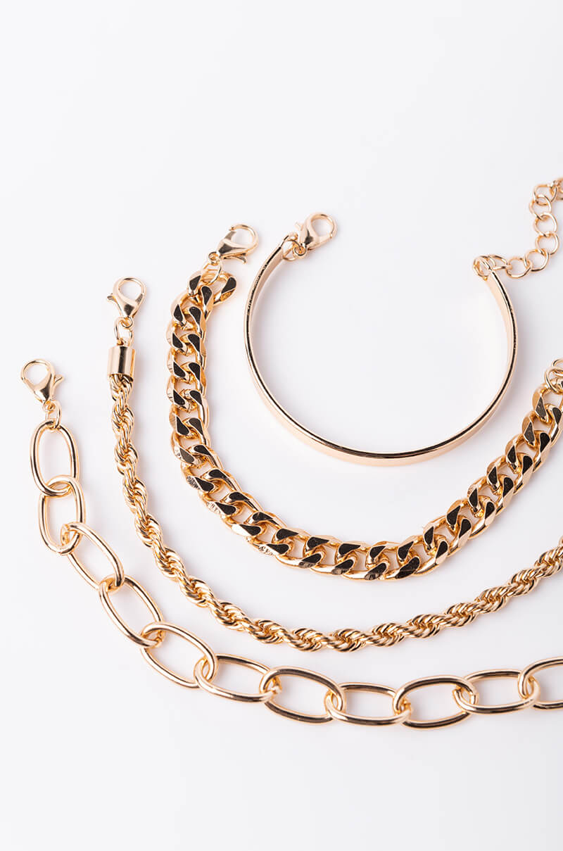 SUMMER READY CHAIN BRACELET SET - Image 2