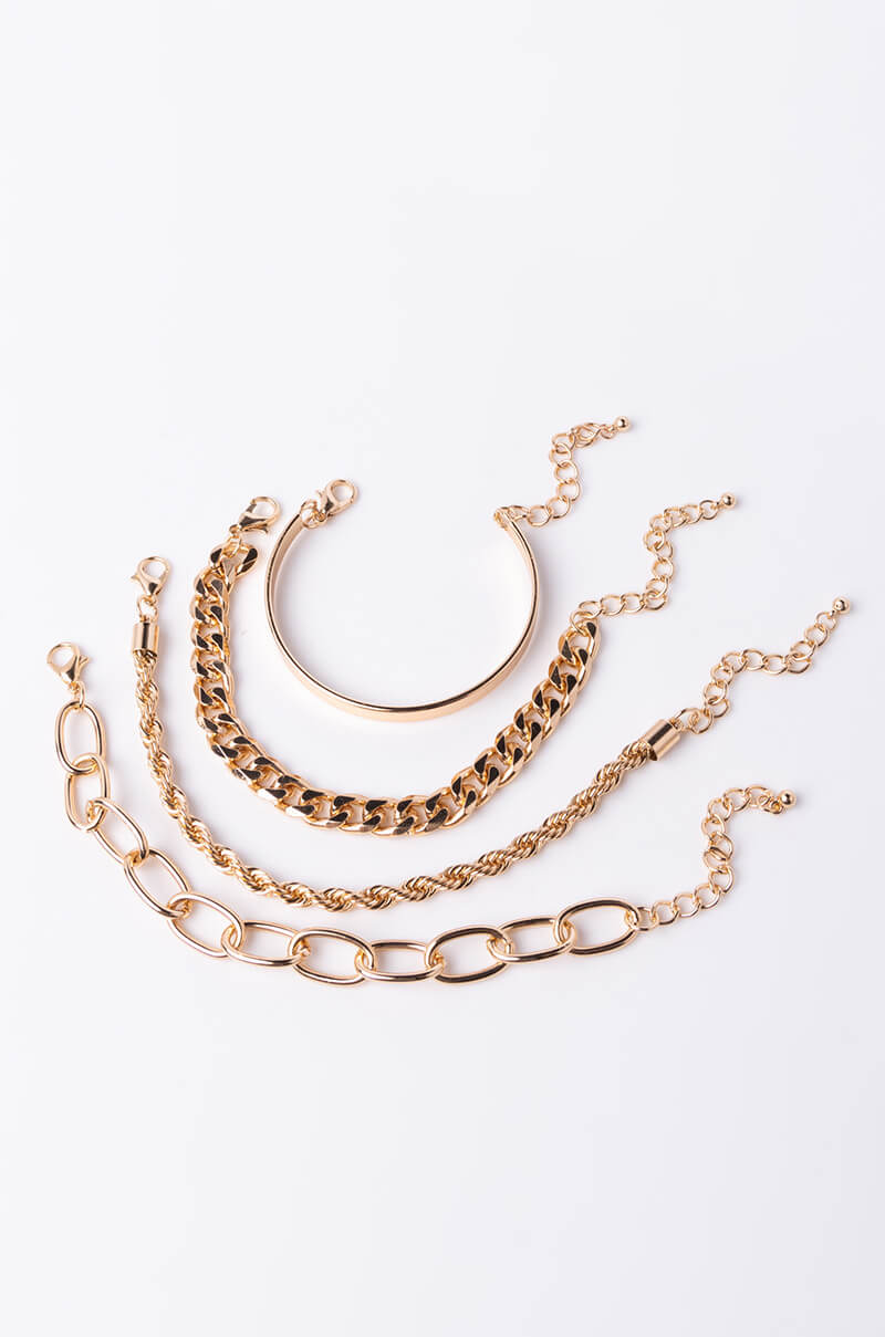 SUMMER READY CHAIN BRACELET SET - Image 3