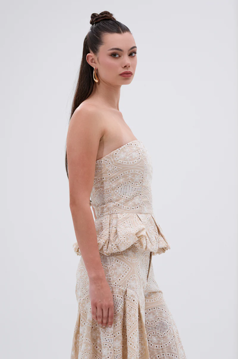 SUMMER TIME BLISS EYELET CORSET - Image 3