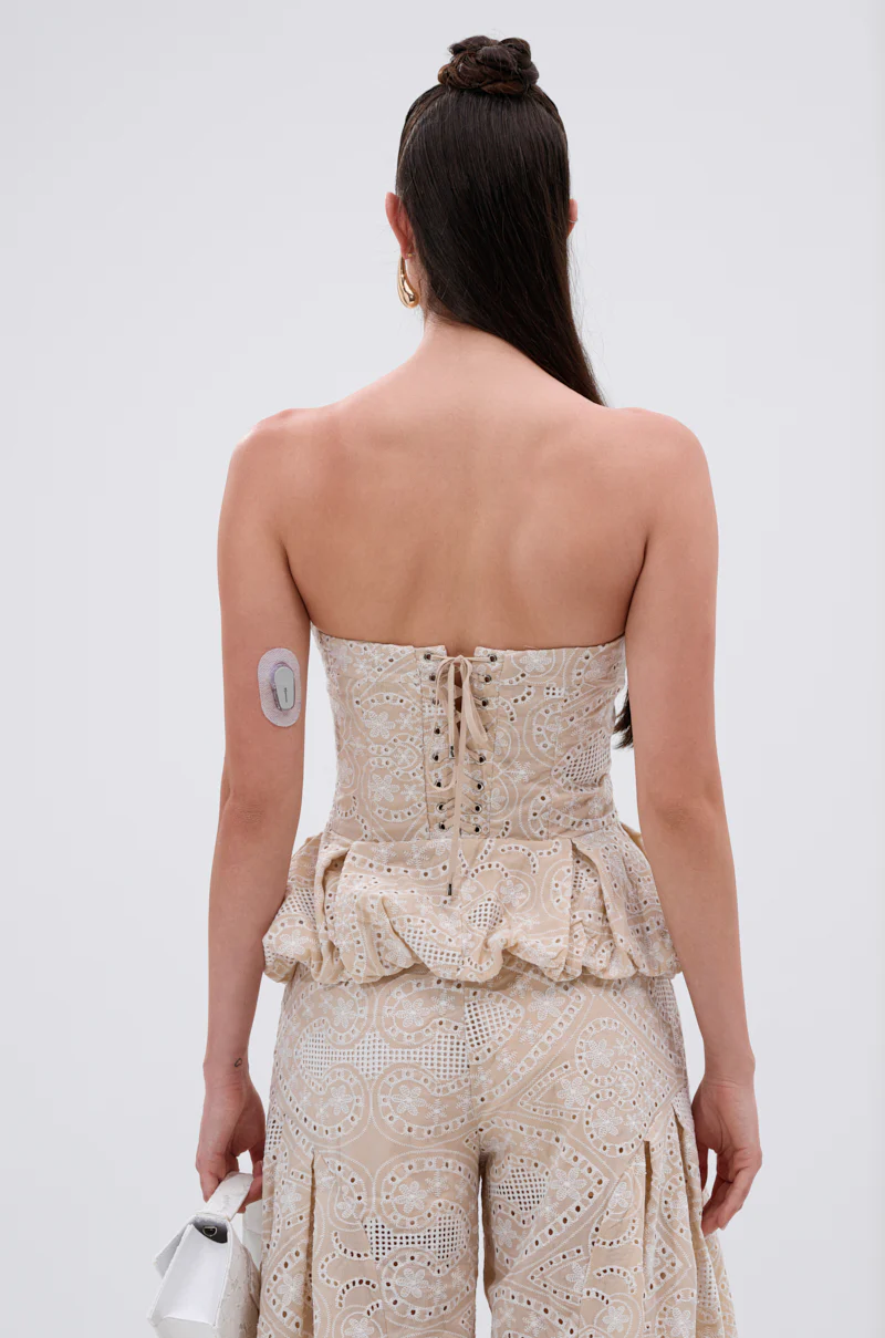 SUMMER TIME BLISS EYELET CORSET - Image 4