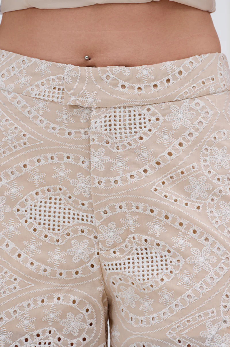 SUMMER TIME BLISS EYELET TROUSER - Image 7