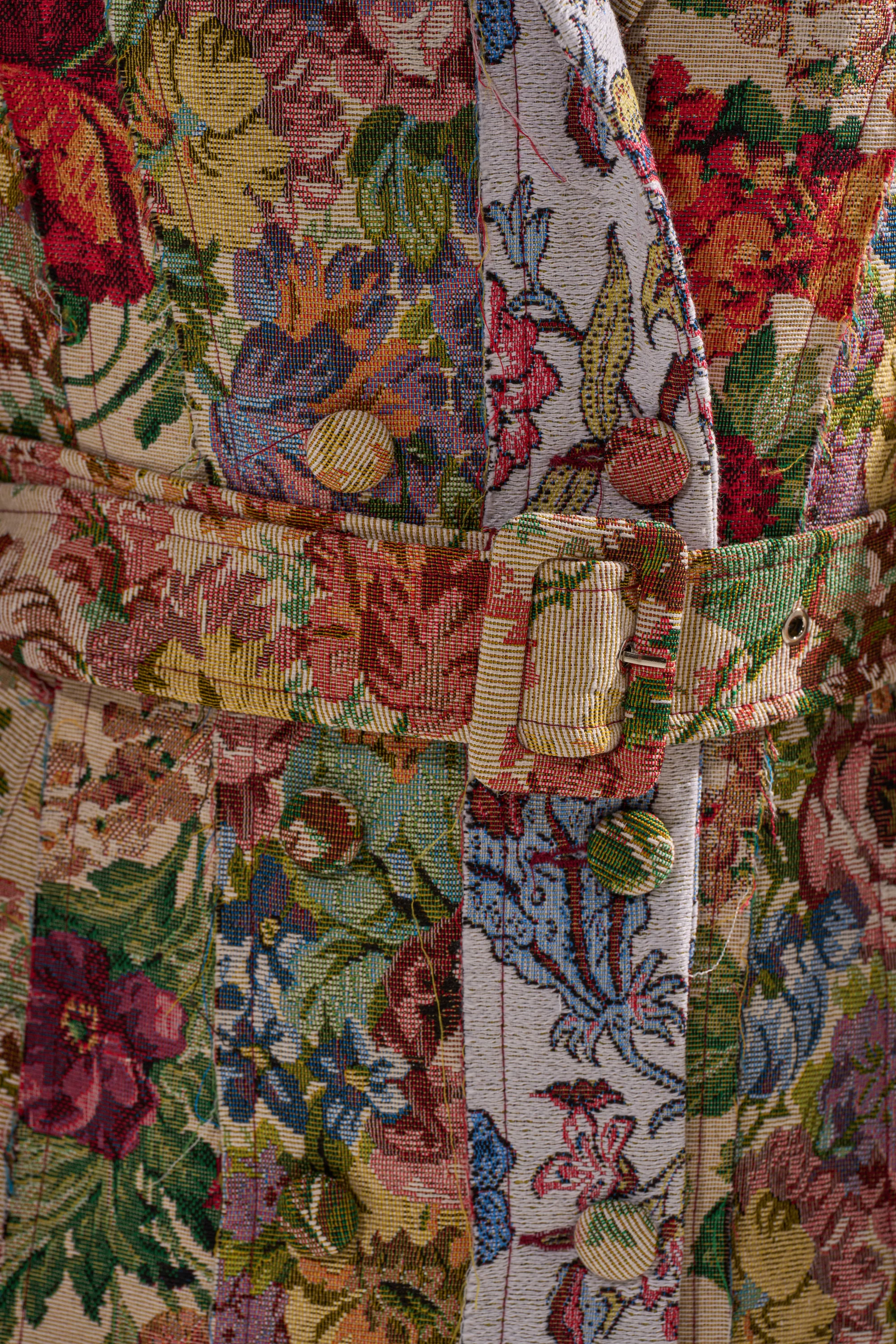 SUNDAY PATCHWORK TRENCH - Image 8