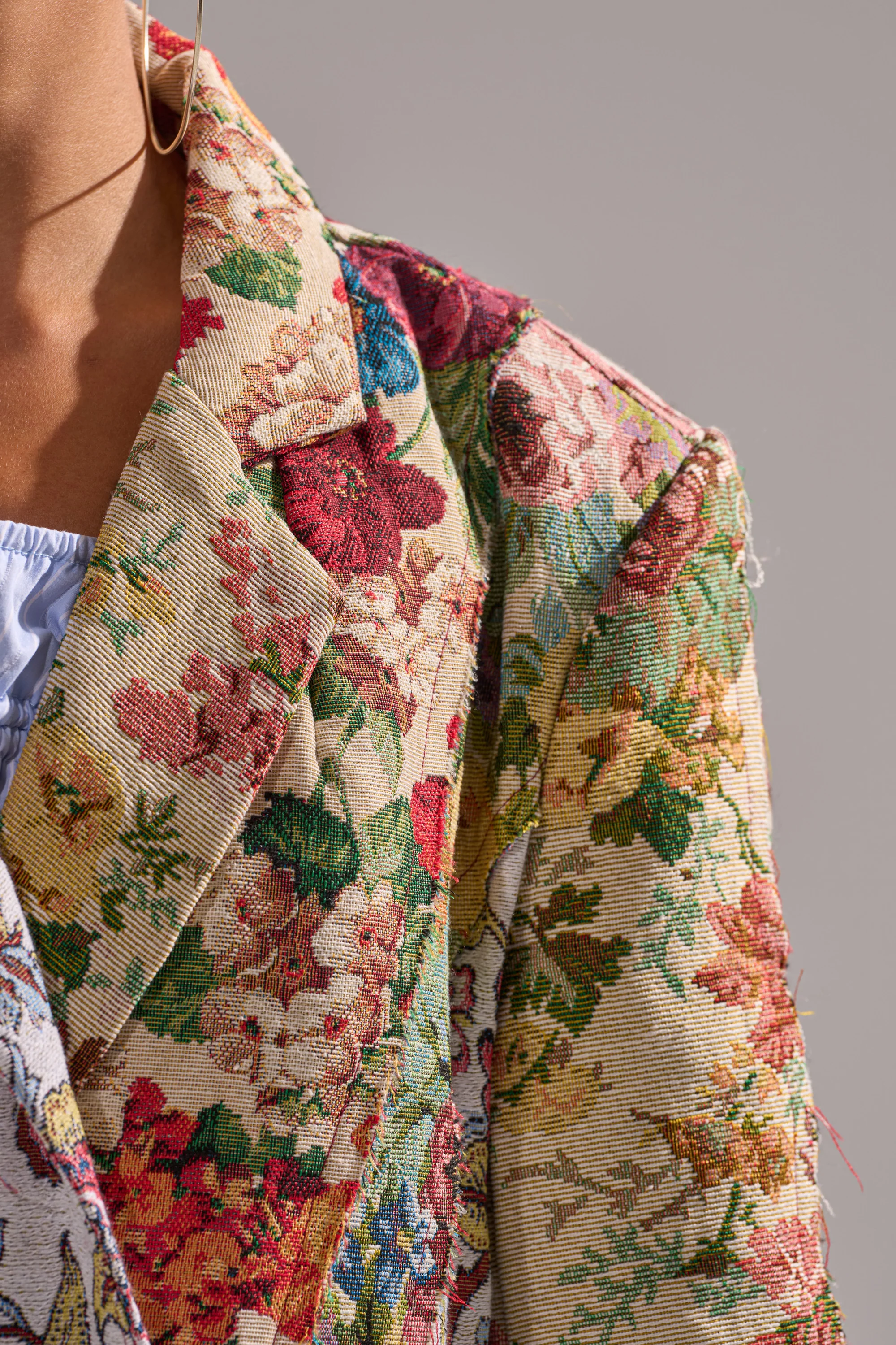 SUNDAY PATCHWORK TRENCH - Image 9