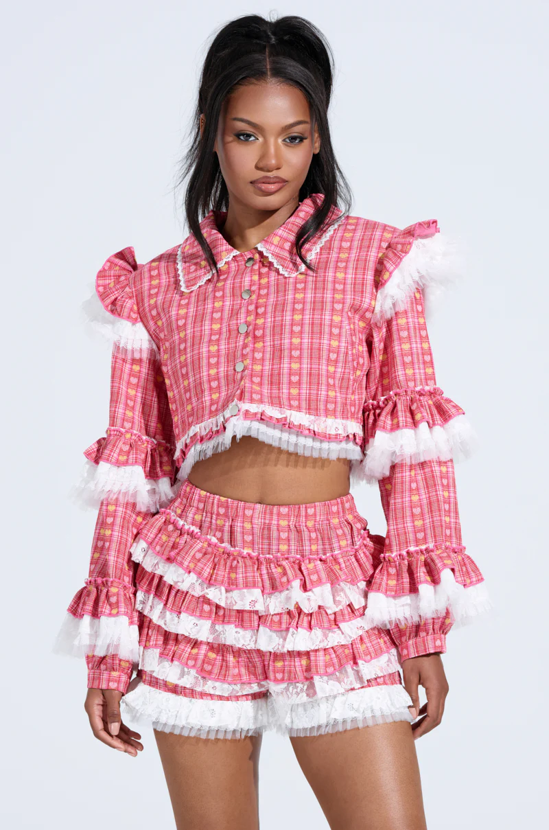 SUNNY RUFFLE BOMBER - Image 2