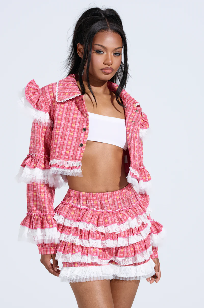 SUNNY RUFFLE BOMBER - Image 5