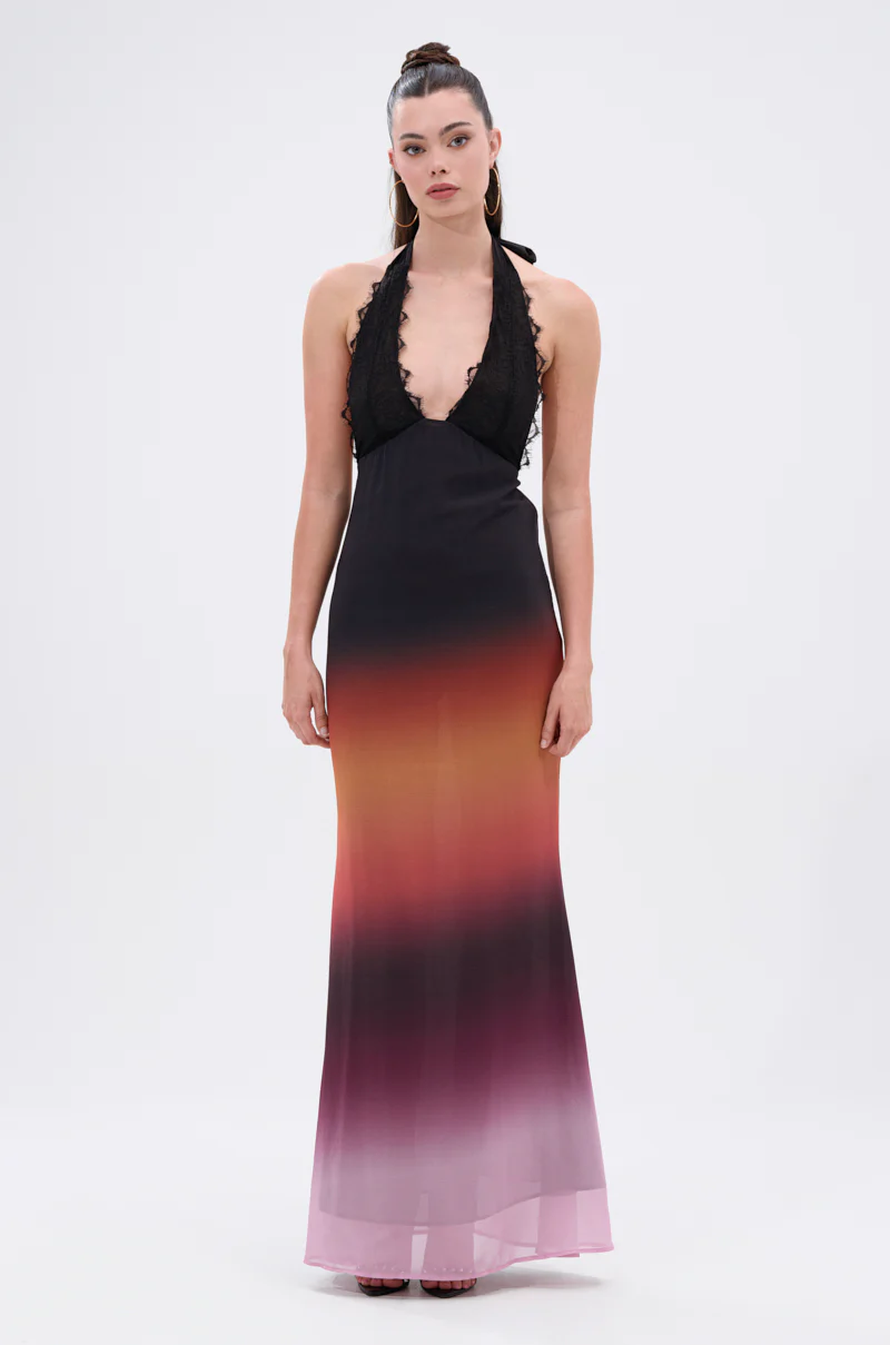 SUNSET DREAMING OMBRE MAXI DRESS - Image 2