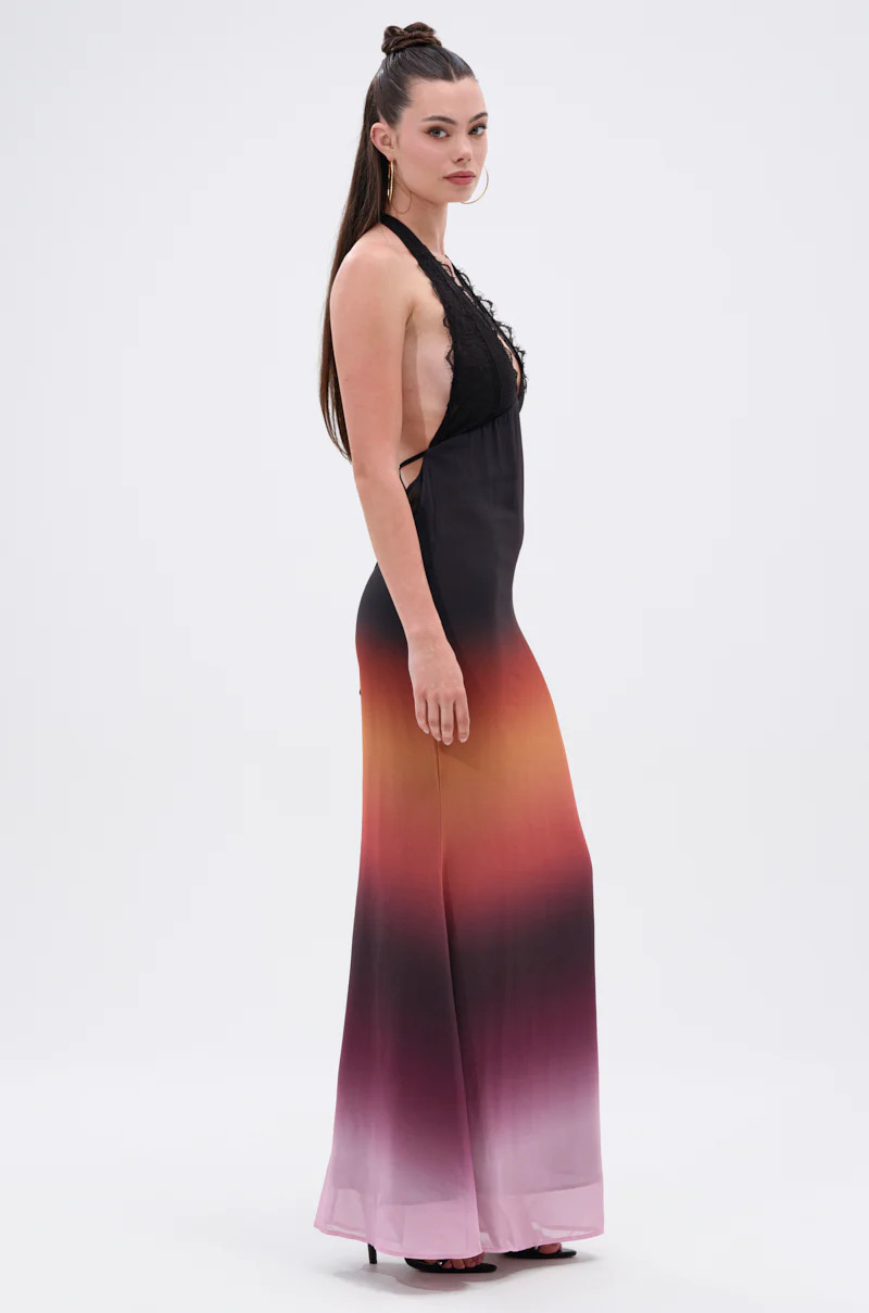 SUNSET DREAMING OMBRE MAXI DRESS - Image 3